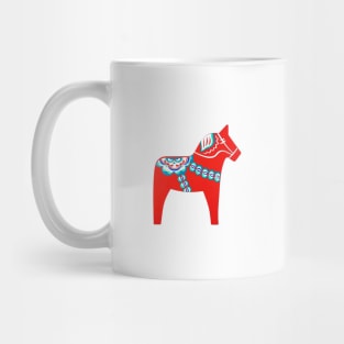 Tie Dye Dala Horse Mug